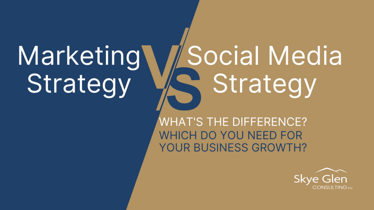 Marketing Vs Social Strategy: Which do you&nbsp;need?